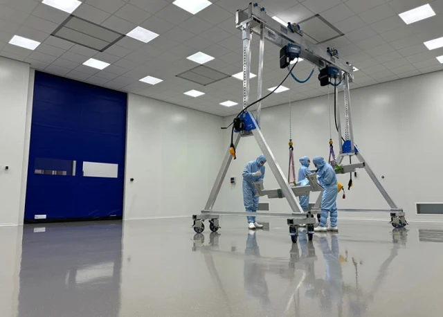 De nieuwe Cleanroom van Van Geenen.