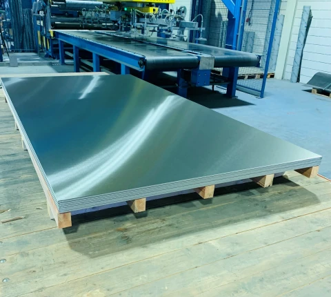 Aluminium platen