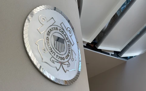 Aluminium embleem gepolijst