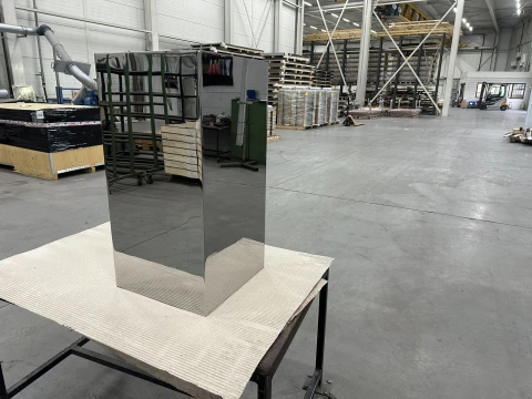 RVS blok Mirror 8