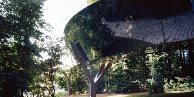 Passerelle des Arts, Kirchberg Luxemburg